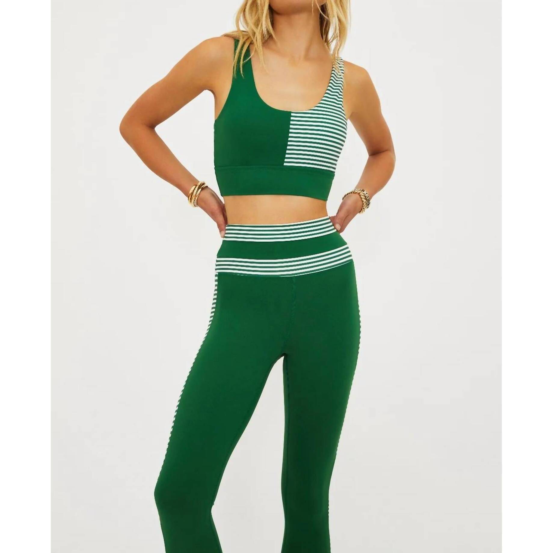 New Beach Riot Carina Scoopneck Top In La Palma Stripe Matte